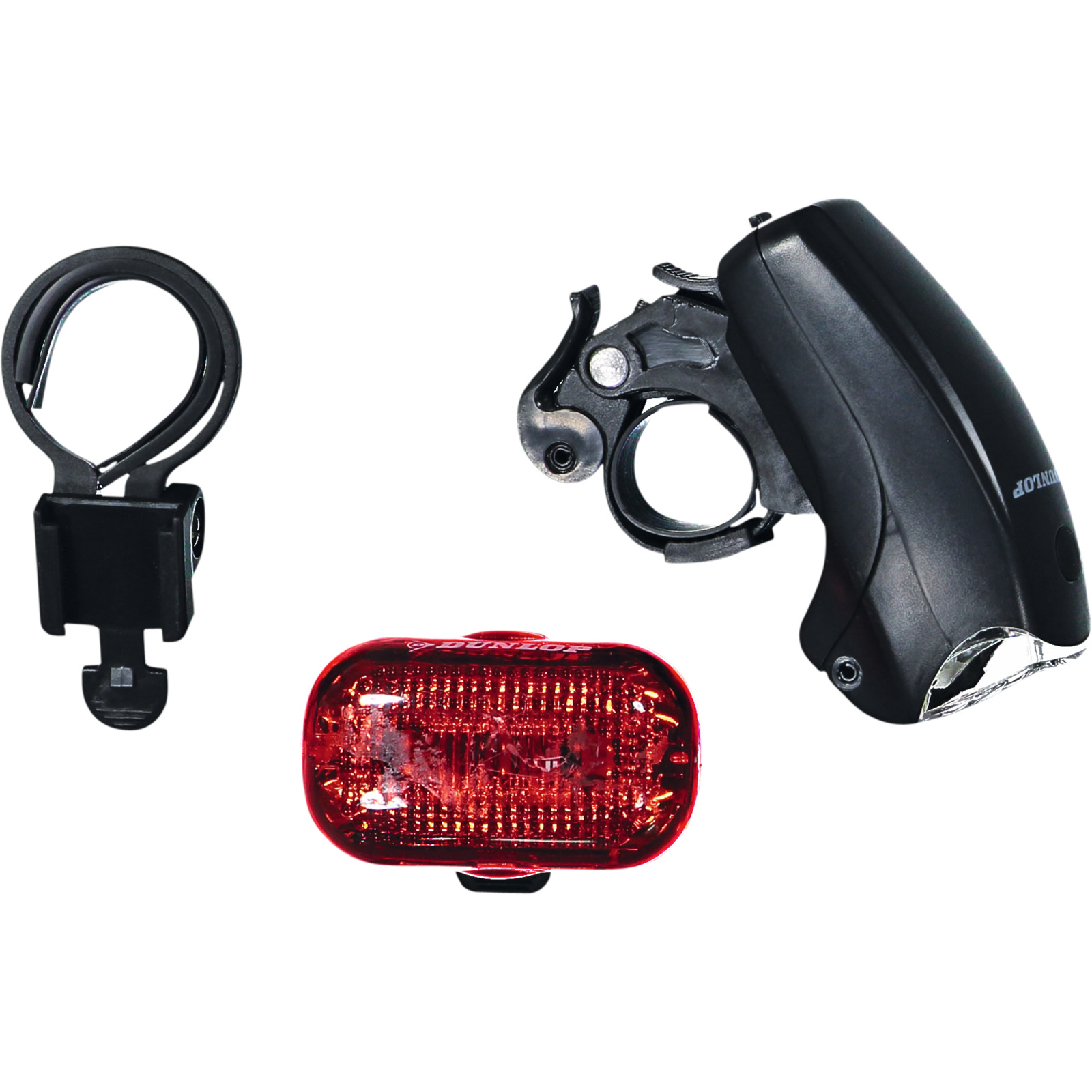 Dunlop Fahrradlichter-Set LED