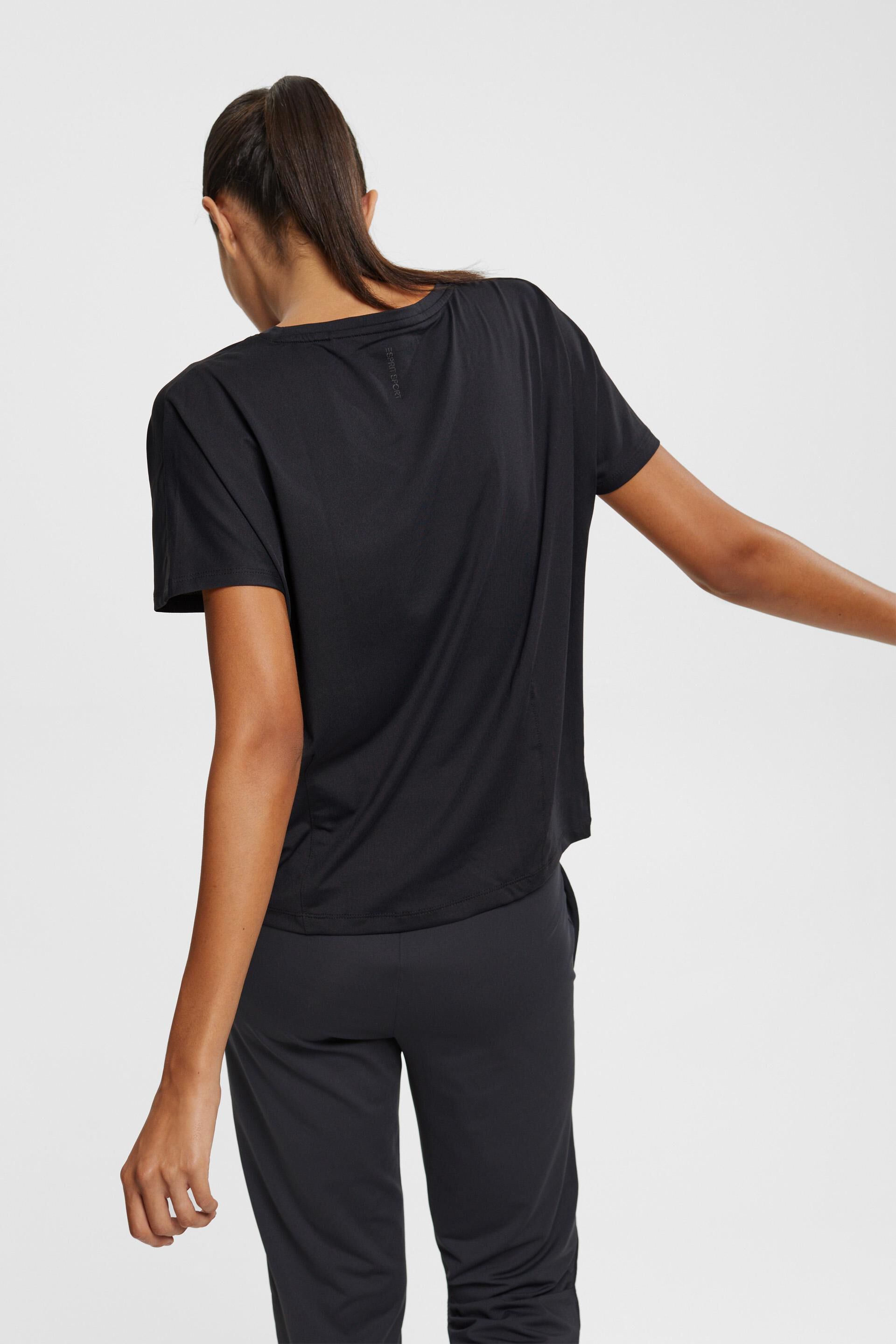 T-shirt de sport à encolure en V doté de la technologie E-DRY