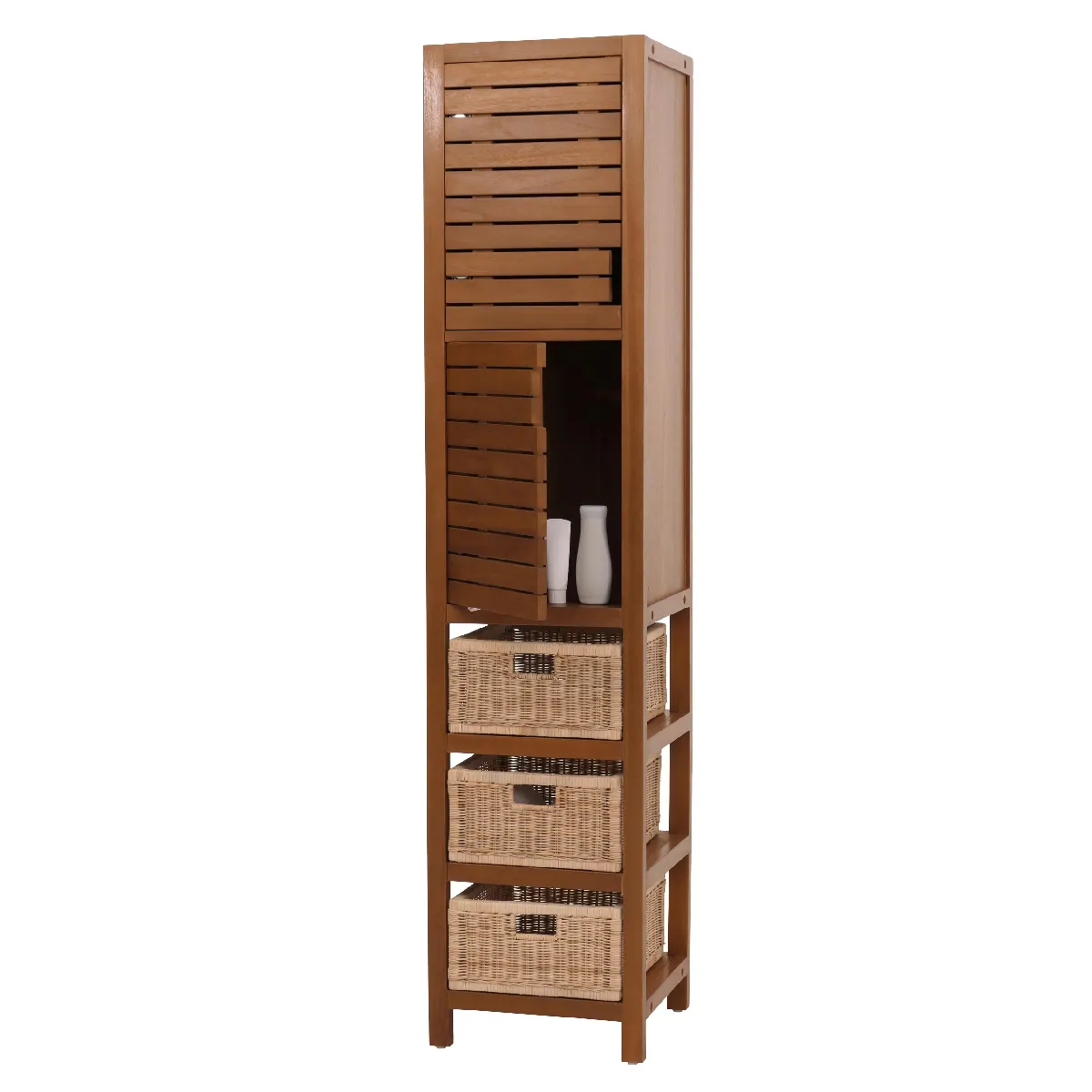 Mendler Armoire HWC-M84 - Teck