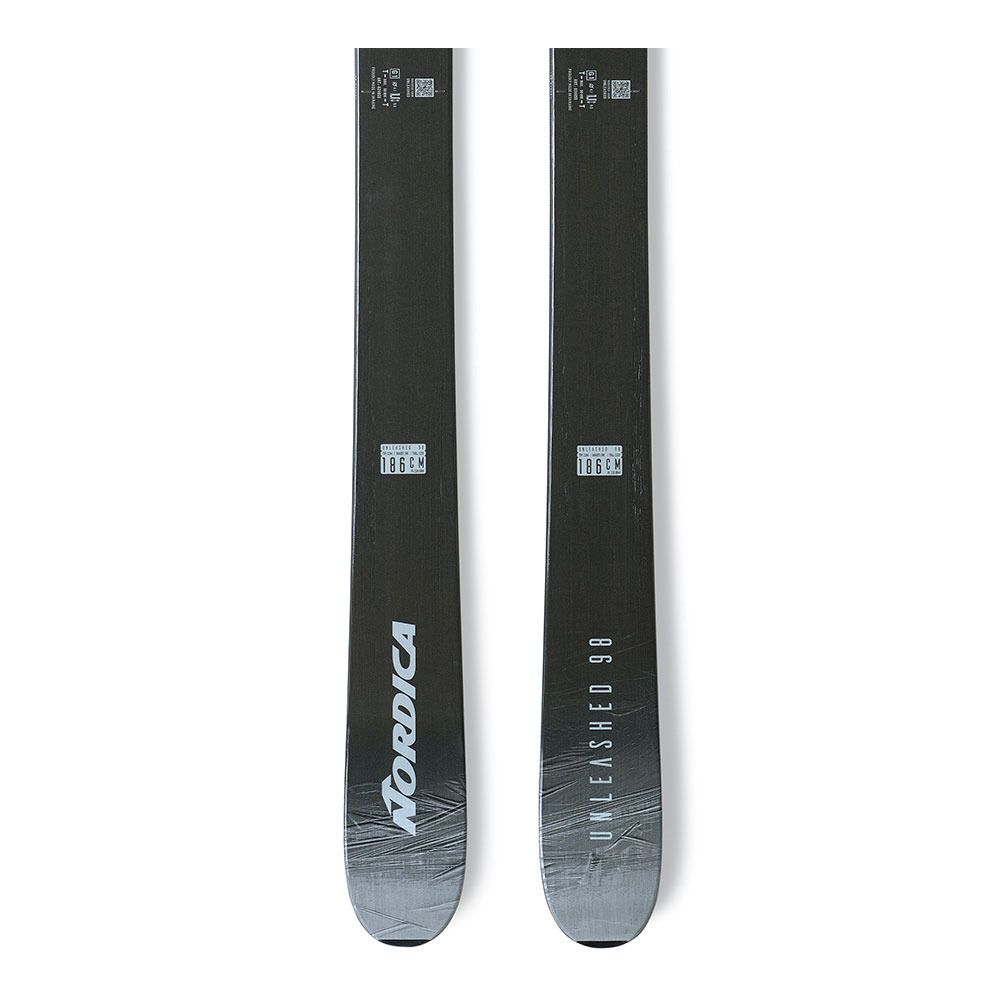 Nordica UNLEASHED 98 - Skis freeride bleu/noir/argent
