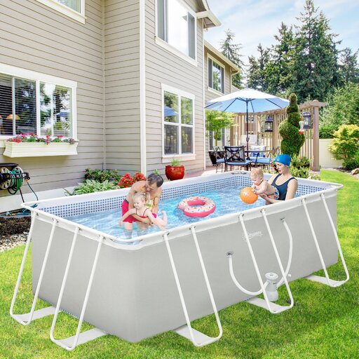 Piscina removível Outsunny 848-030v90lg