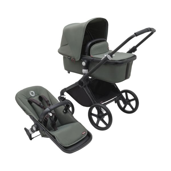 Bugaboo Fox Cub Kinderwagen 2-in-1 - Black / Desert Beige