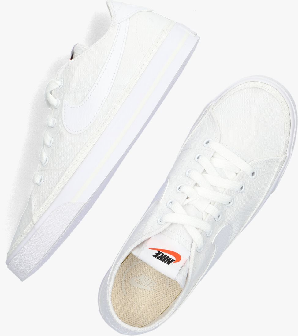 NIKE witte nike lage sneakers court legacy cnvs
