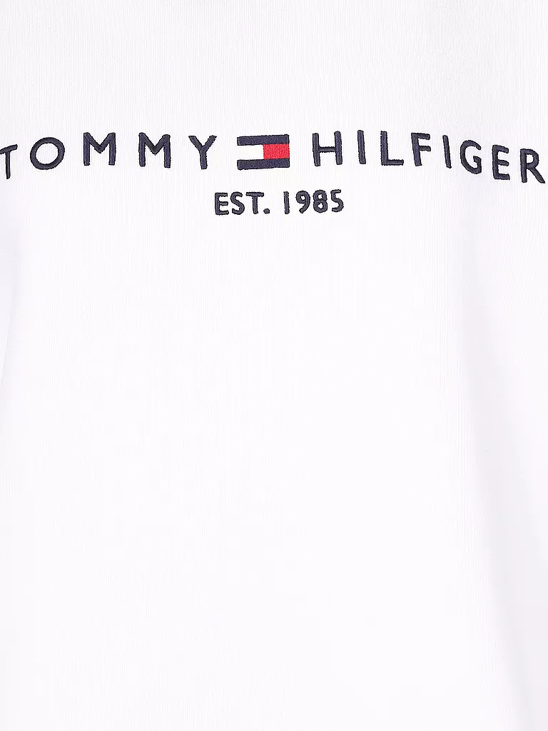 TOMMY HILFIGER Kapuzensweater - Hoodie  weiss