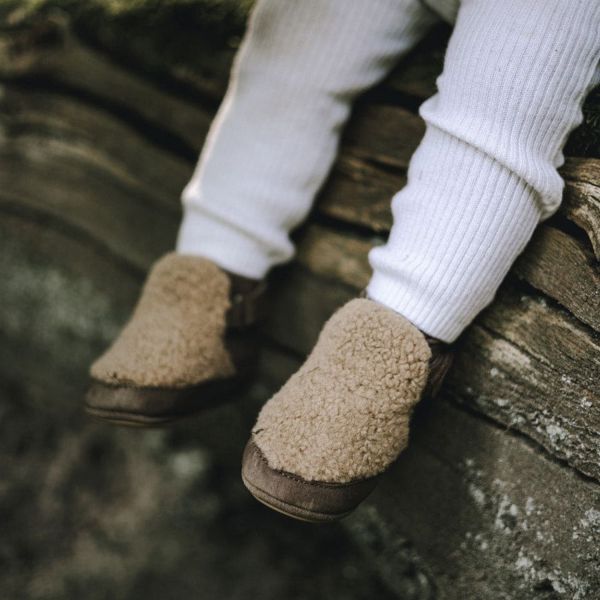 Baby Dutch Teddie Babyboots - S - Brown