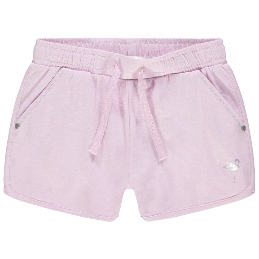 Short en jersey print flamant rose - Lilas