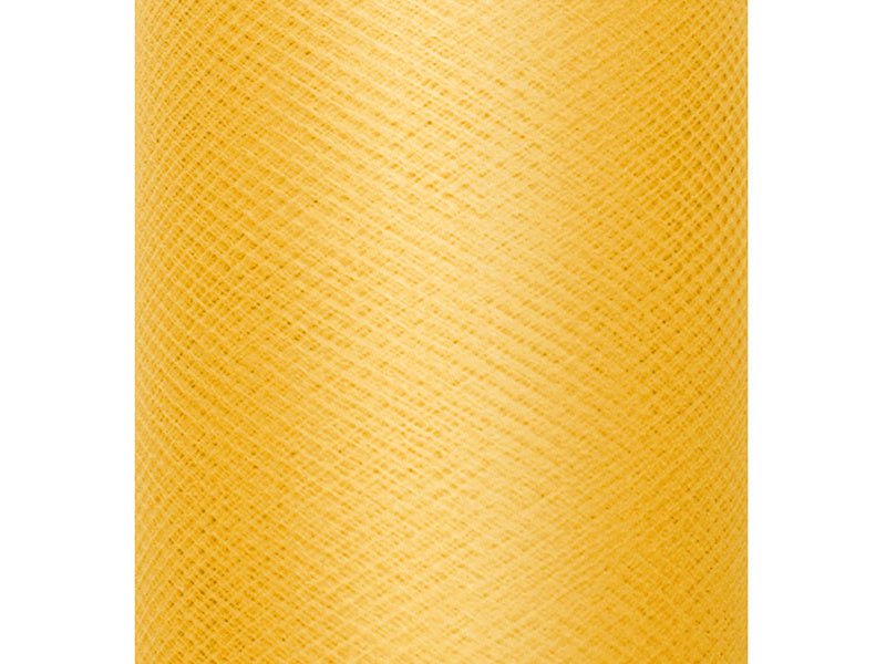 Gele Tule Rol Stijf 30cm 50m