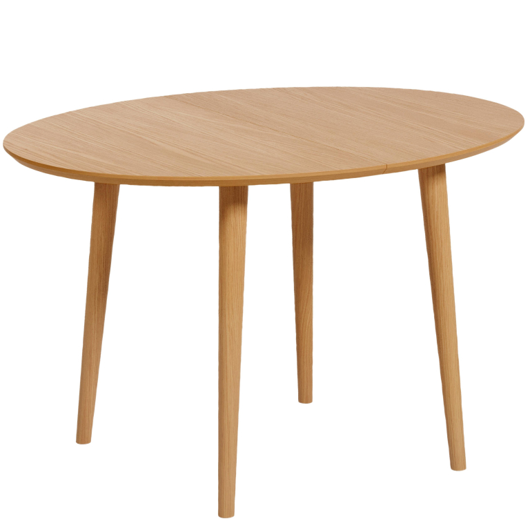 Kave Home Oqui uitschuifbare tafel 120/200x90