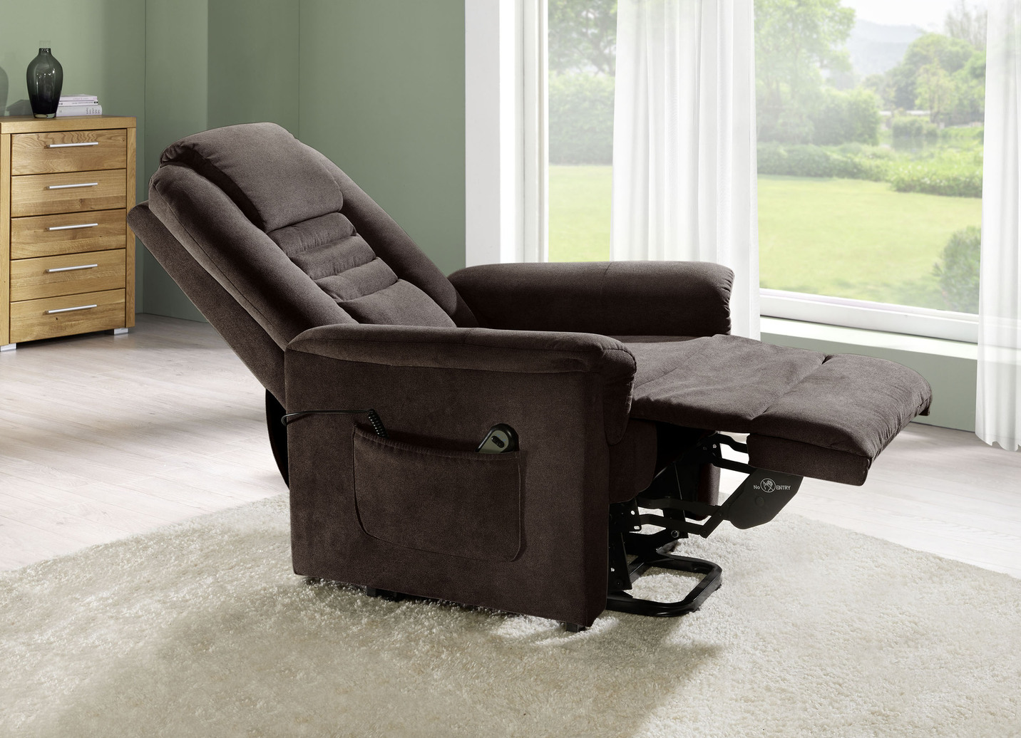 TV-Sessel mit Motor und Aufstehhilfe
