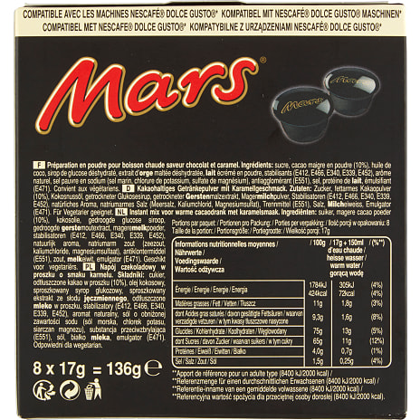 Mars Kakaokapsler