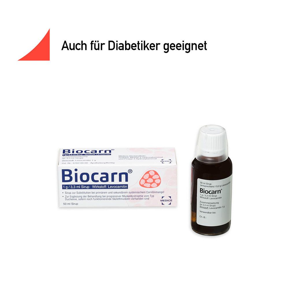 Biocarn Sirup bei Carnitinmangel - stärkt das Herz