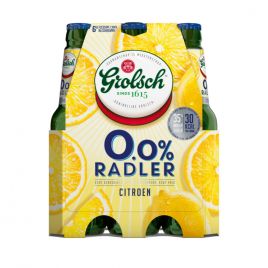 Grolsch Radler citroen alcoholvrij bier 6-pack