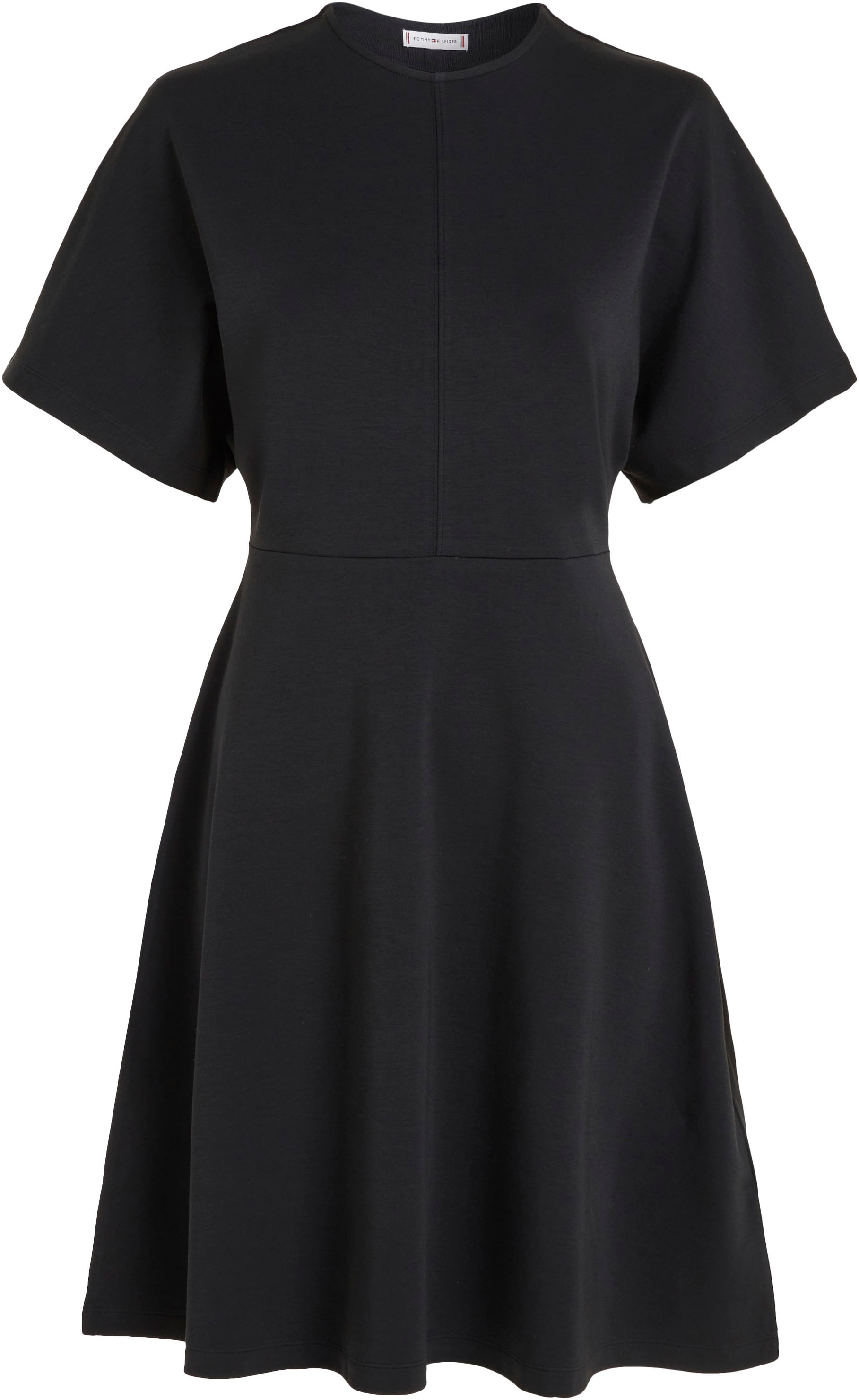 Tommy Hilfiger Curve Blusenkleid »CRV F&F C-NK TSHIRT DRESS SS« Grosse Grössen