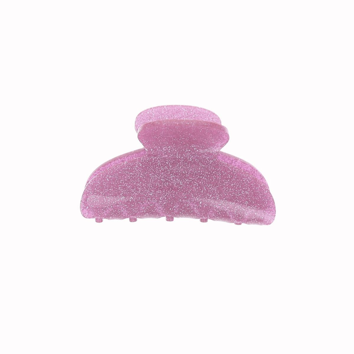 Pince à cheveux crabe rose - grande Roodoudou