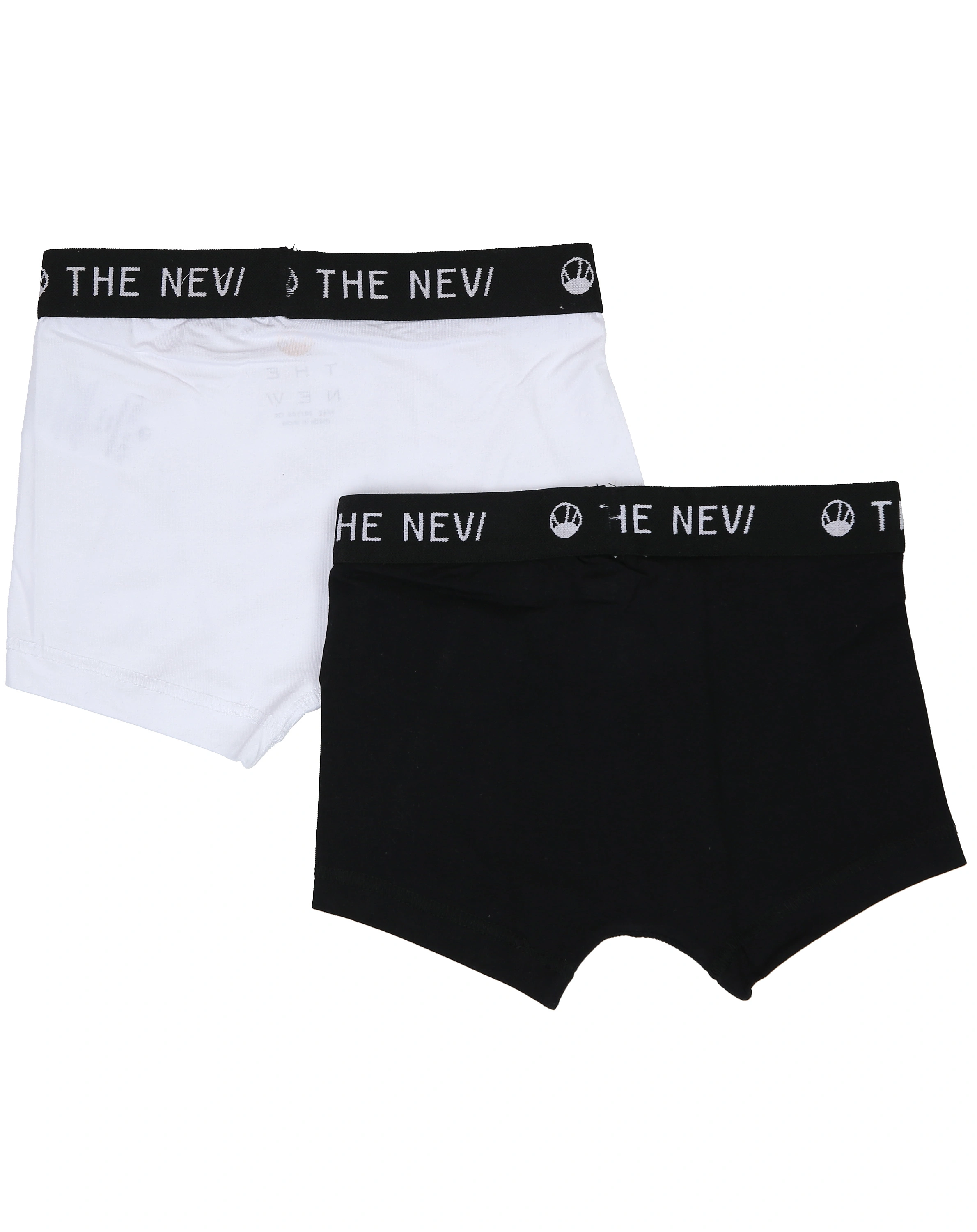 Boxershorts BASIC 2er Pack in black/white