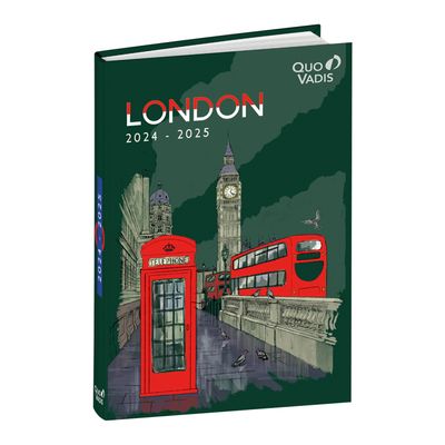 Agenda Cities - 1 jour par page - 12 x 17 cm - différents modèles disponibles - Quo Vadis