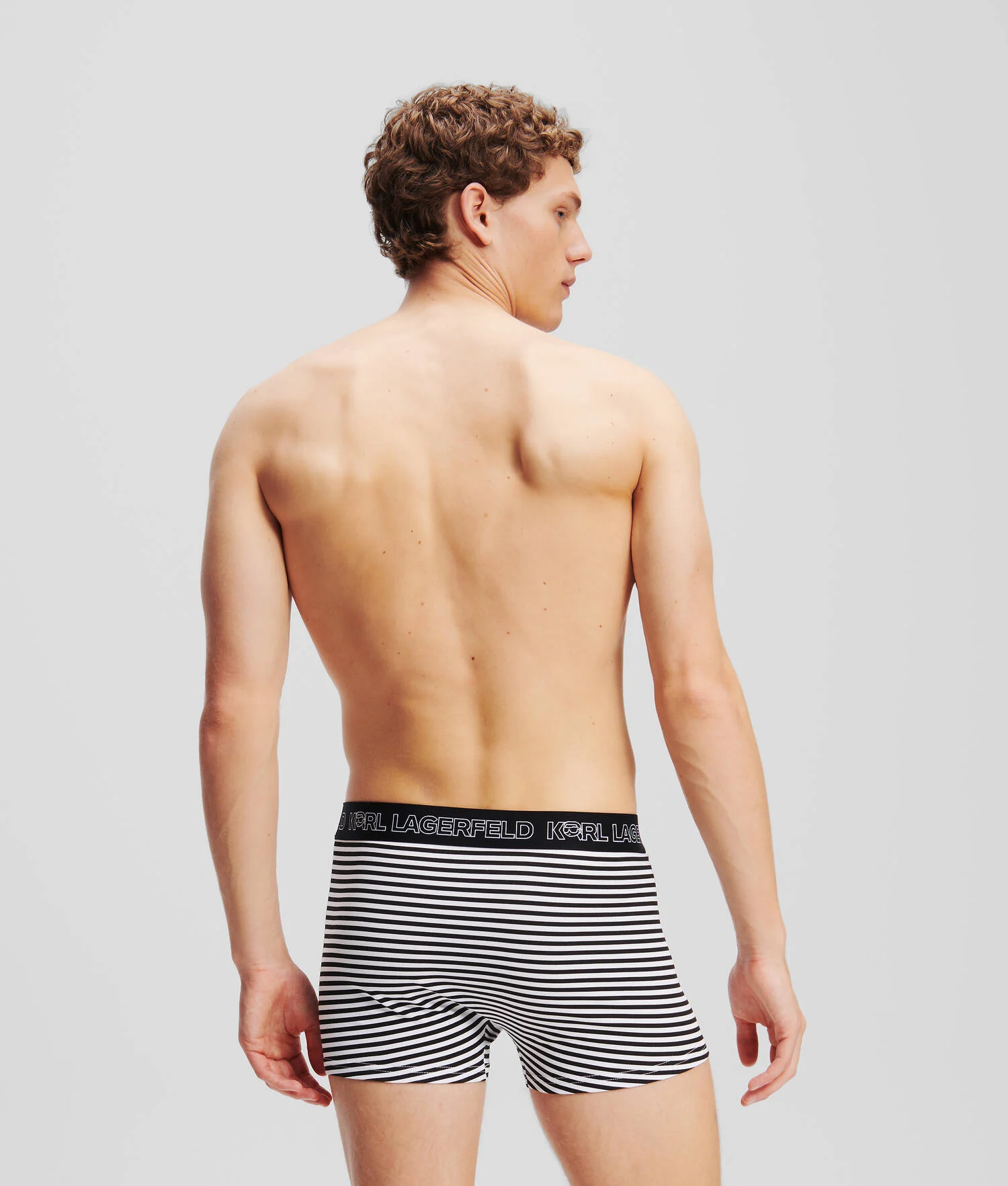 CALEÇONS IKON – LOT DE 3 - Mini motif all over noir