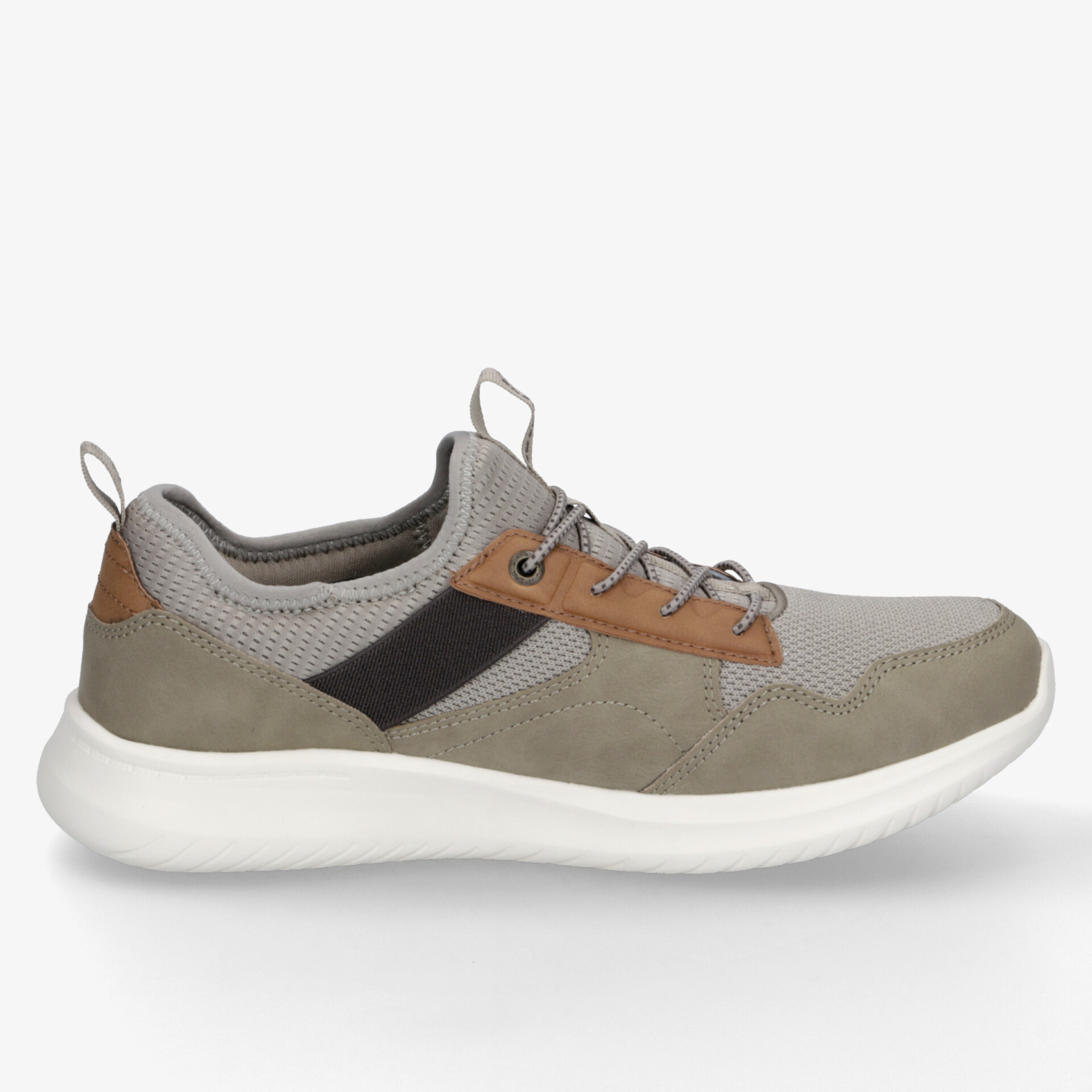 SKECHERS Herren Slip On grau