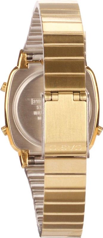 Casio Vintage Mini LA670WEGA-1EF Dameshorloge 25 mm - Goudkleurig