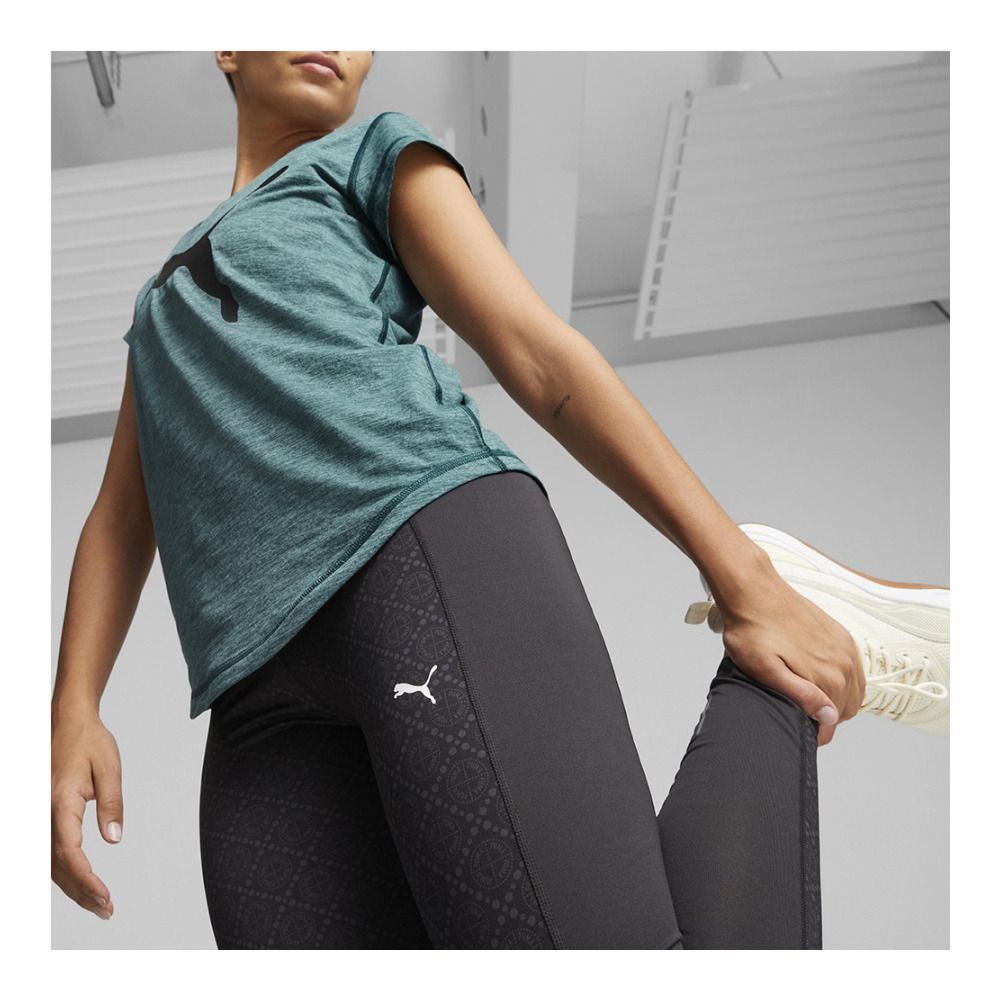 Puma FAVOURITE - Legging Femme puma black/concept q4 aop