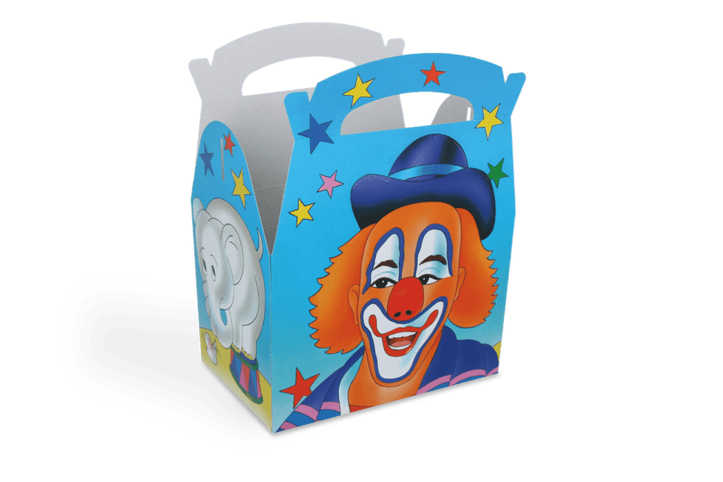 Kids Menuboxen Clown