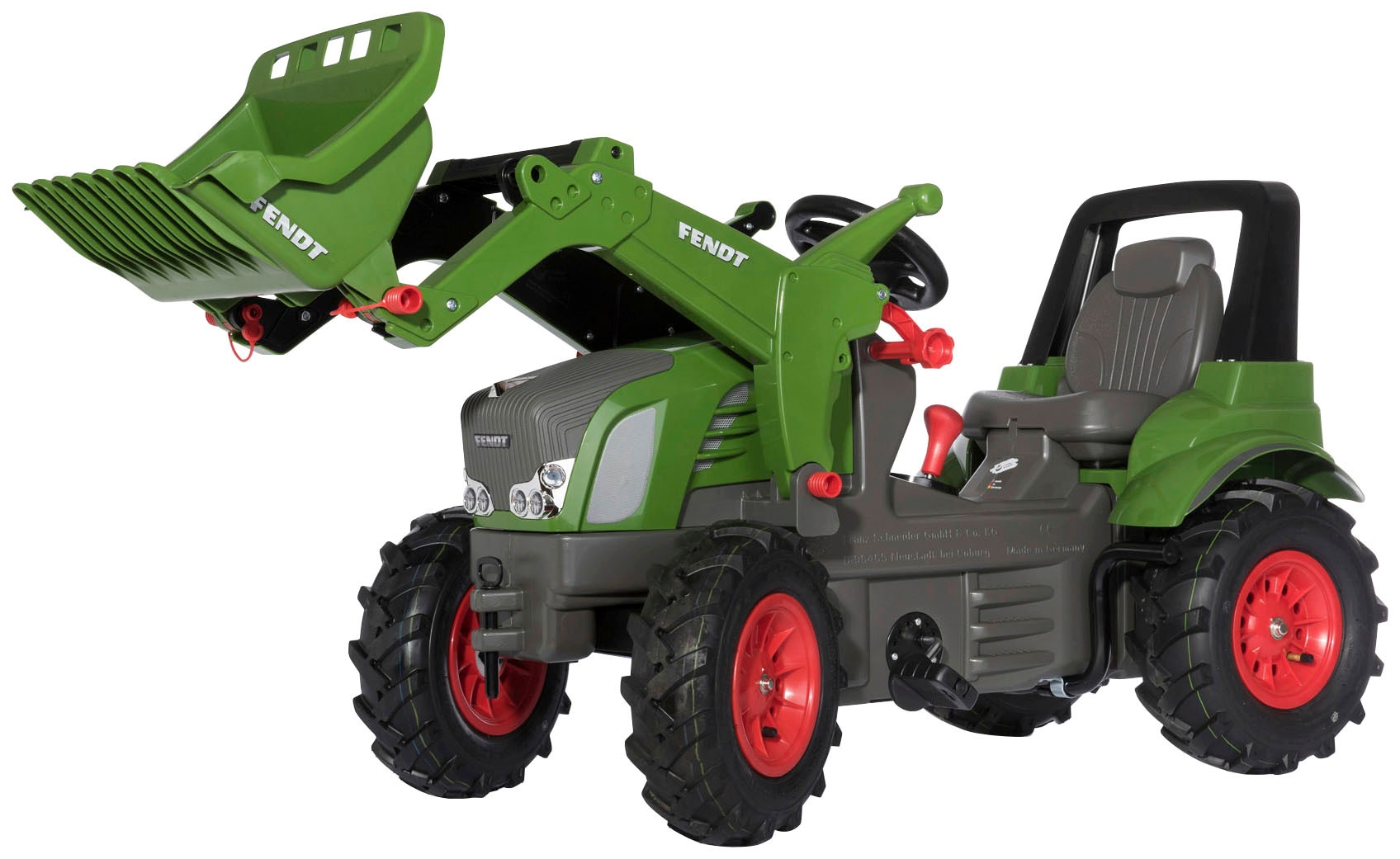 rolly toys® Trettraktor »rollyFarmtrac Fendt 939 Vario« inkl. rollyTrac Lader, Luftbereifung und Zweigangschaltung
