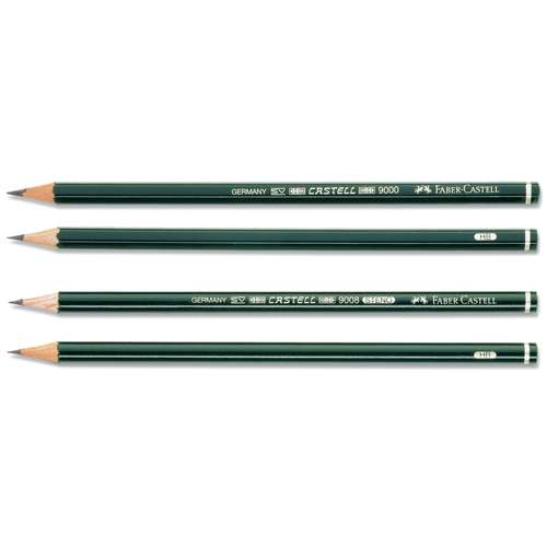 FABER-CASTELL CASTELL 9000 Bleistifte, einzeln