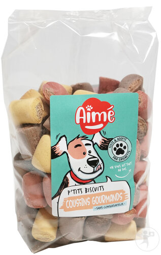 Aimé Biscuits Coussins Gourmands Sachet 500g