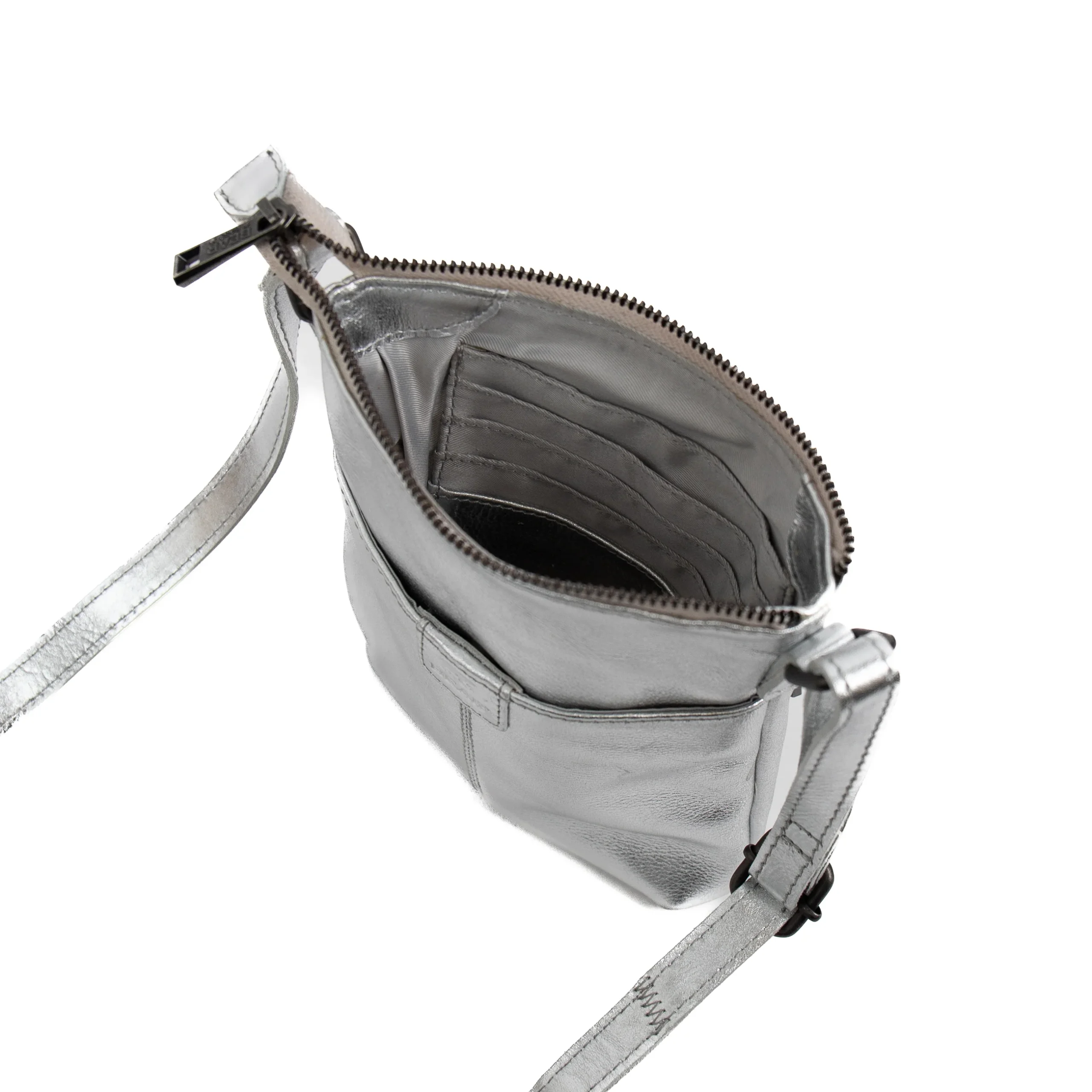 Bear Design Callisto Pelle Schoudertasje Davide Silver CP2327