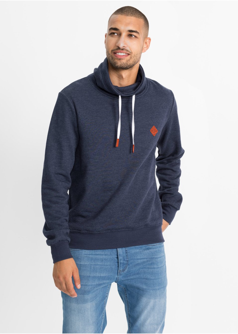 Sweat-shirt à col tube