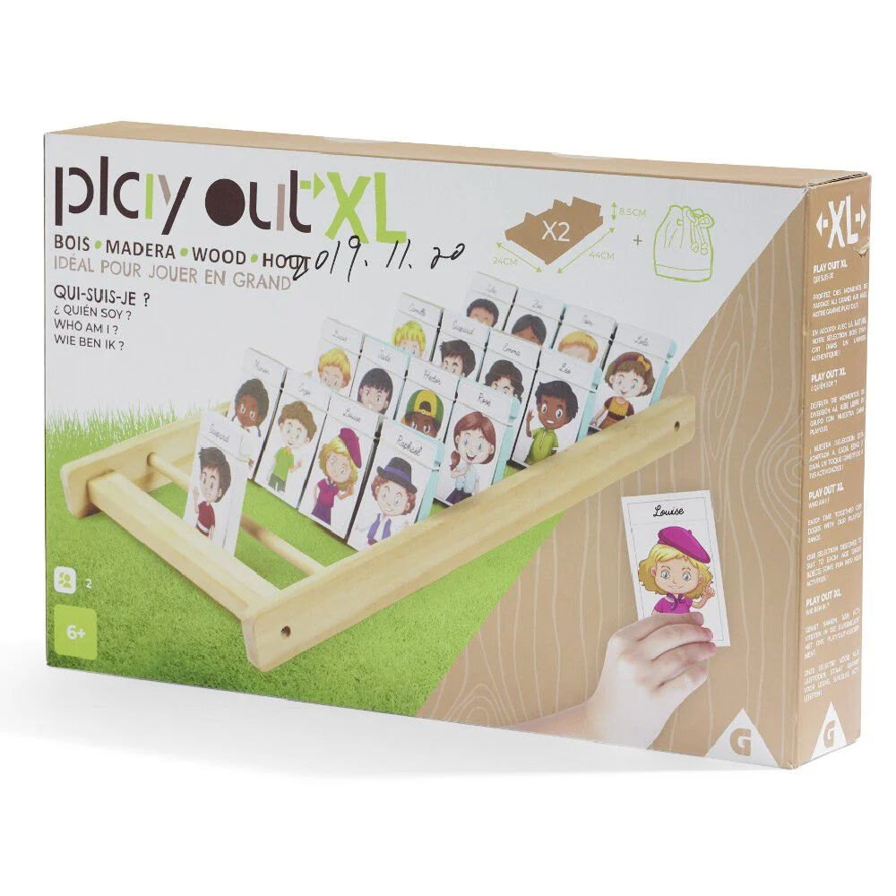 Jeu Qui suis-je géant en bois