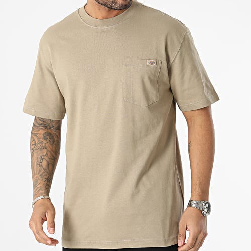 Tee Shirt Poche Porterdale Marron