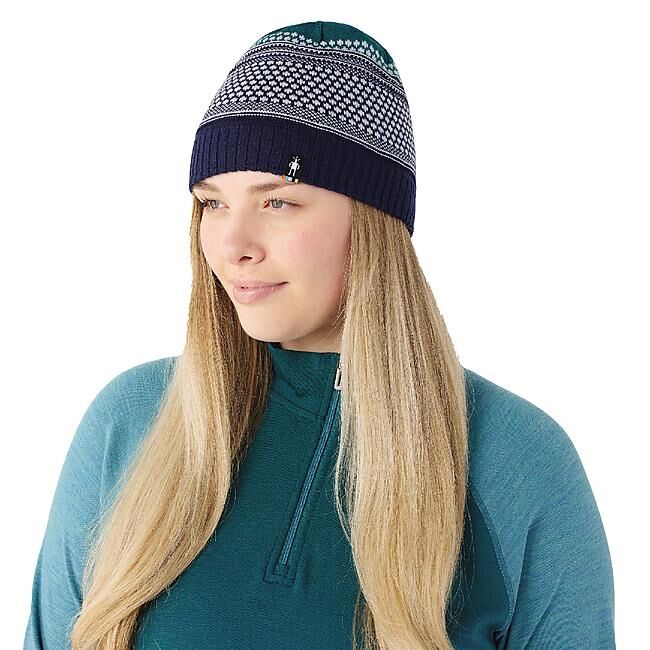 SMARTWOOL - BONNET POPCORN CABLE REVERSIBLE BEANIE