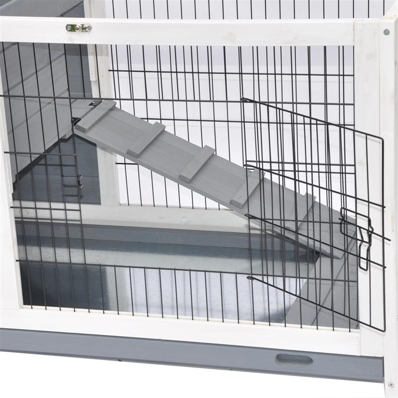 Nanook Meerschweinchenstall Easy grau weiß
