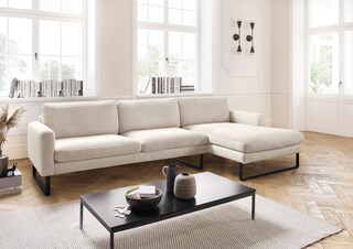 Ole Gunderson Ecksofa ROMA 298 x 154 cm Cord nature