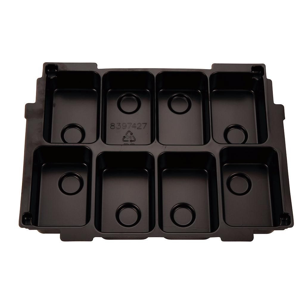 Makita 839742-7 kofferinzet/inlay met 8xBL1850B Accuplekken