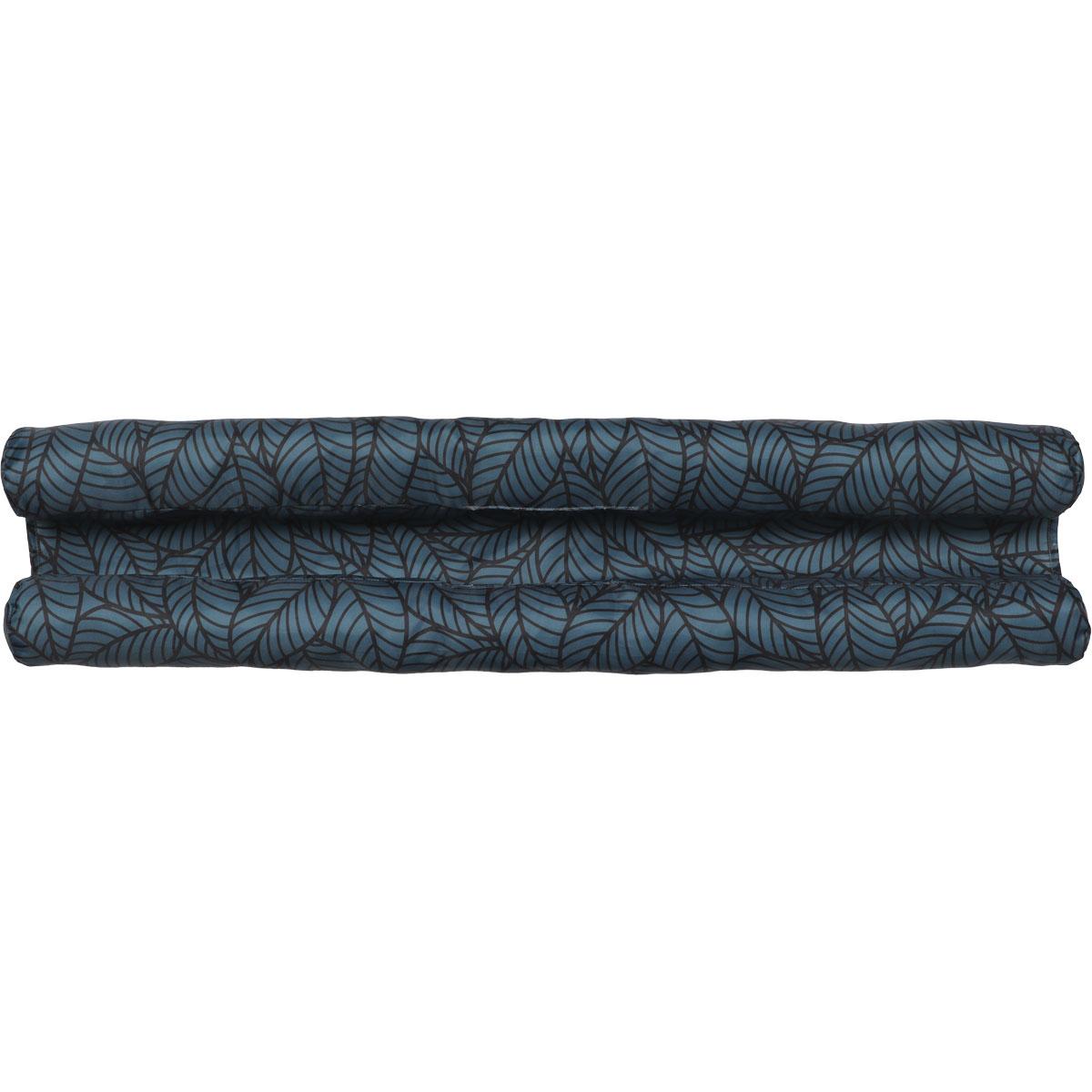 BOUDIN PORTE DOUBLE BOURRELET 80CM JUNGLE BLEU CANARD