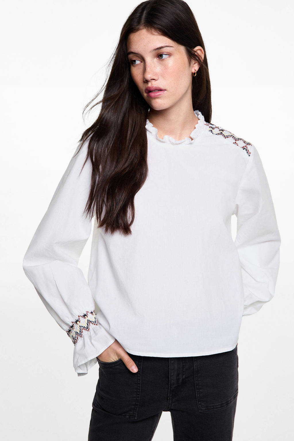 MANGO TEEN blousetop wit