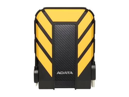 ADATA Externe Festplatte AHD710P 2 TB, Gelb/Schwarz Externes Festplattenlaufwerk
