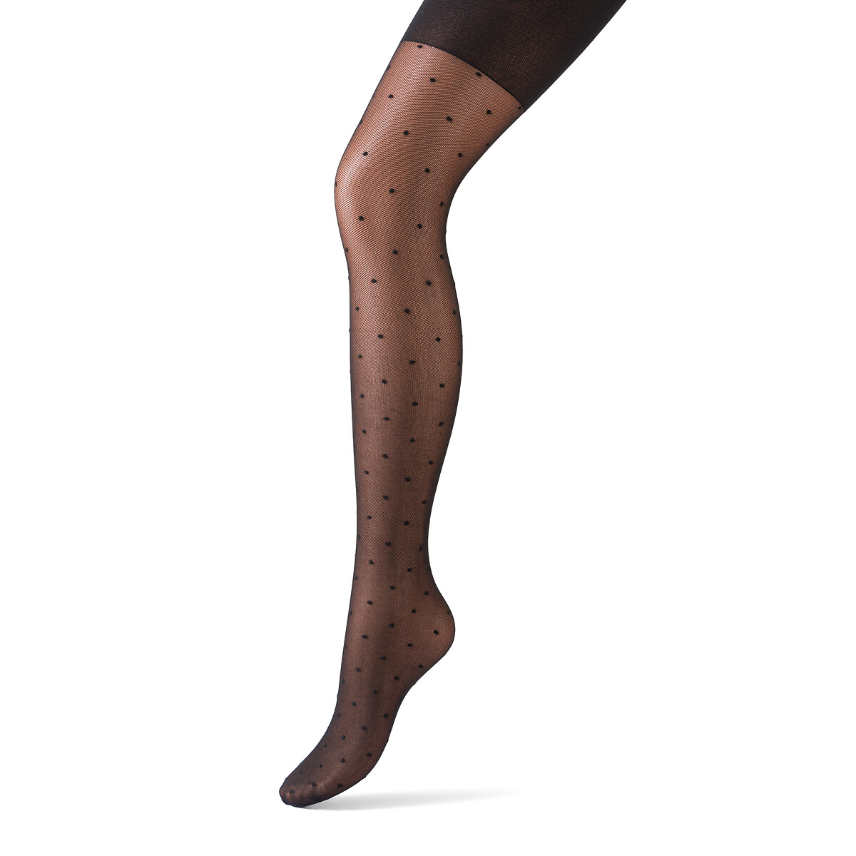 COLEÇÕES LA REDOUTE<br>Meias-calças com bolinhas