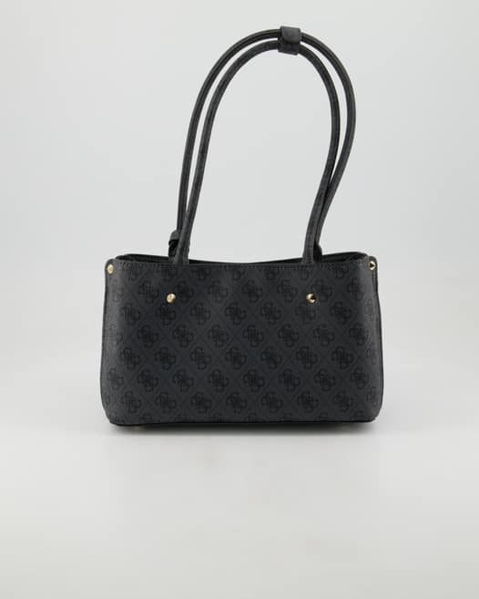 Guess Meridian Shoulder Satchel Handtasche in Grau