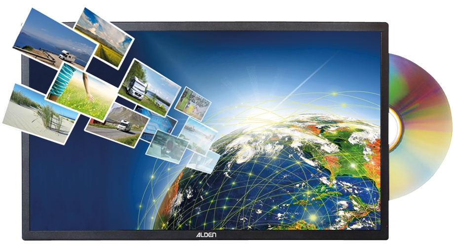 Alden Onelight EVO 60 Platinium automatische Sat Anlage inkl. A.I.O. EVO HD 22 Zoll Fernseher