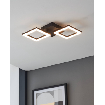EGLO plafondlamp Paranday L zwart