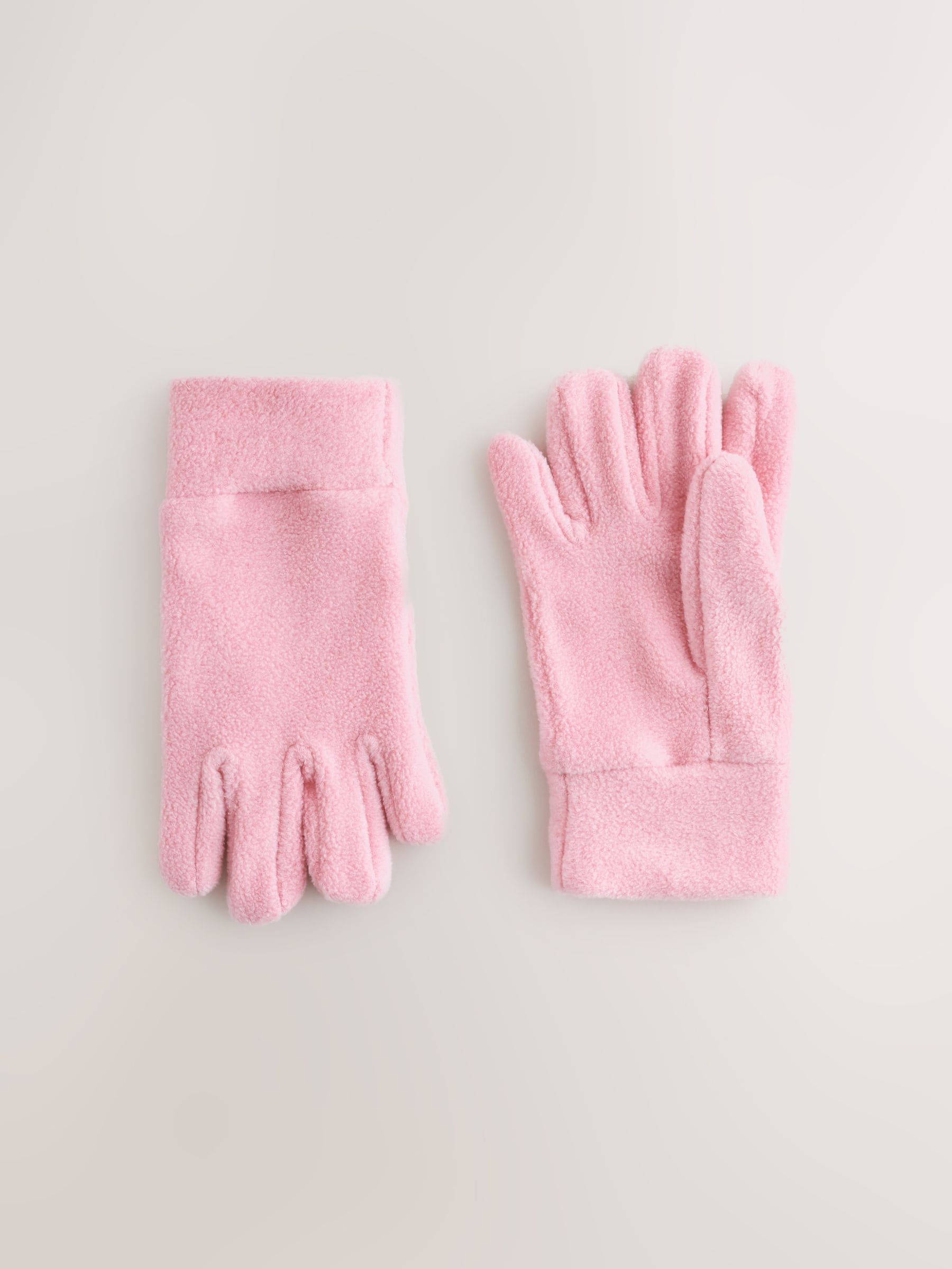 Roze - Fleece handschoenen (3-16jr)