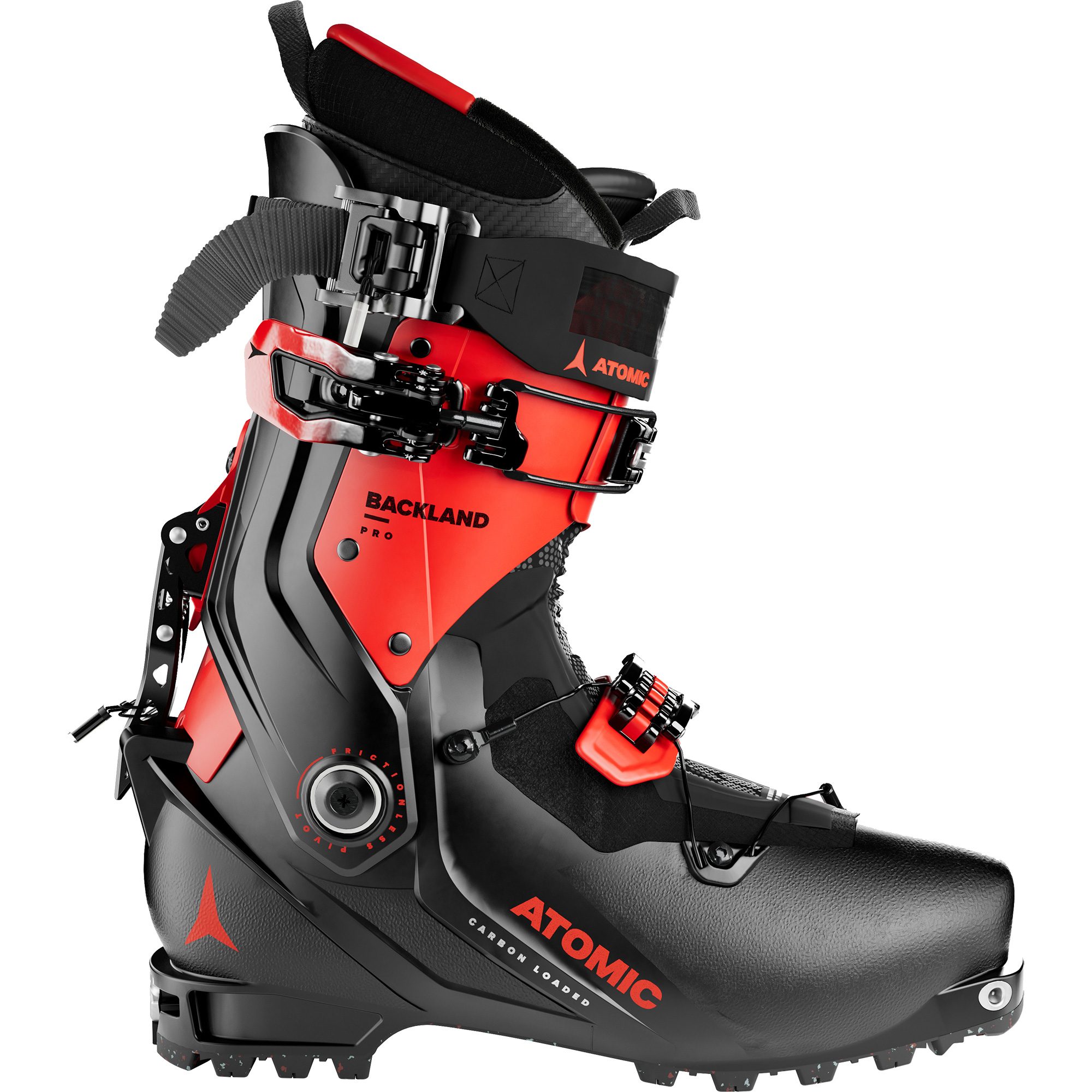 Atomic Backland Pro Touren Skischuhe Herren schwarz rot