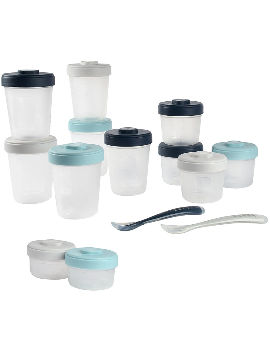 Vorratsdosen-Set FIRST MEAL PACK 14-teilig in storm