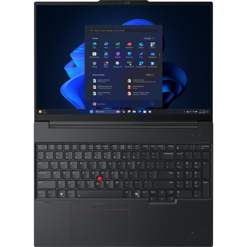Lenovo ThinkPad E16 Gen 3 (AMD) AMD Ryzen™ 7 250 Ordinateur portable 40,6 cm (16