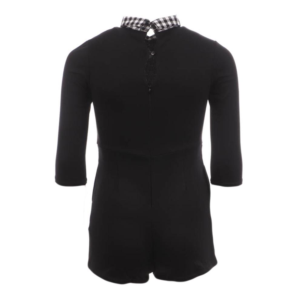 Teddy Smith Combishort Noir Fille Teddy Smith Calvie
