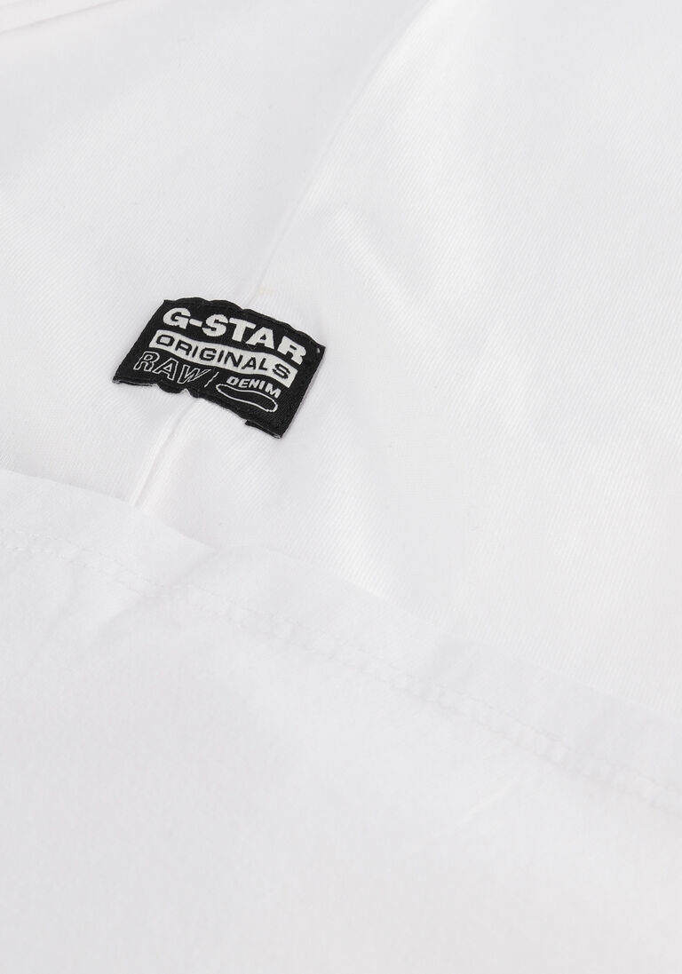 G-STAR RAW witte g-star raw t-shirt lash r t s/s