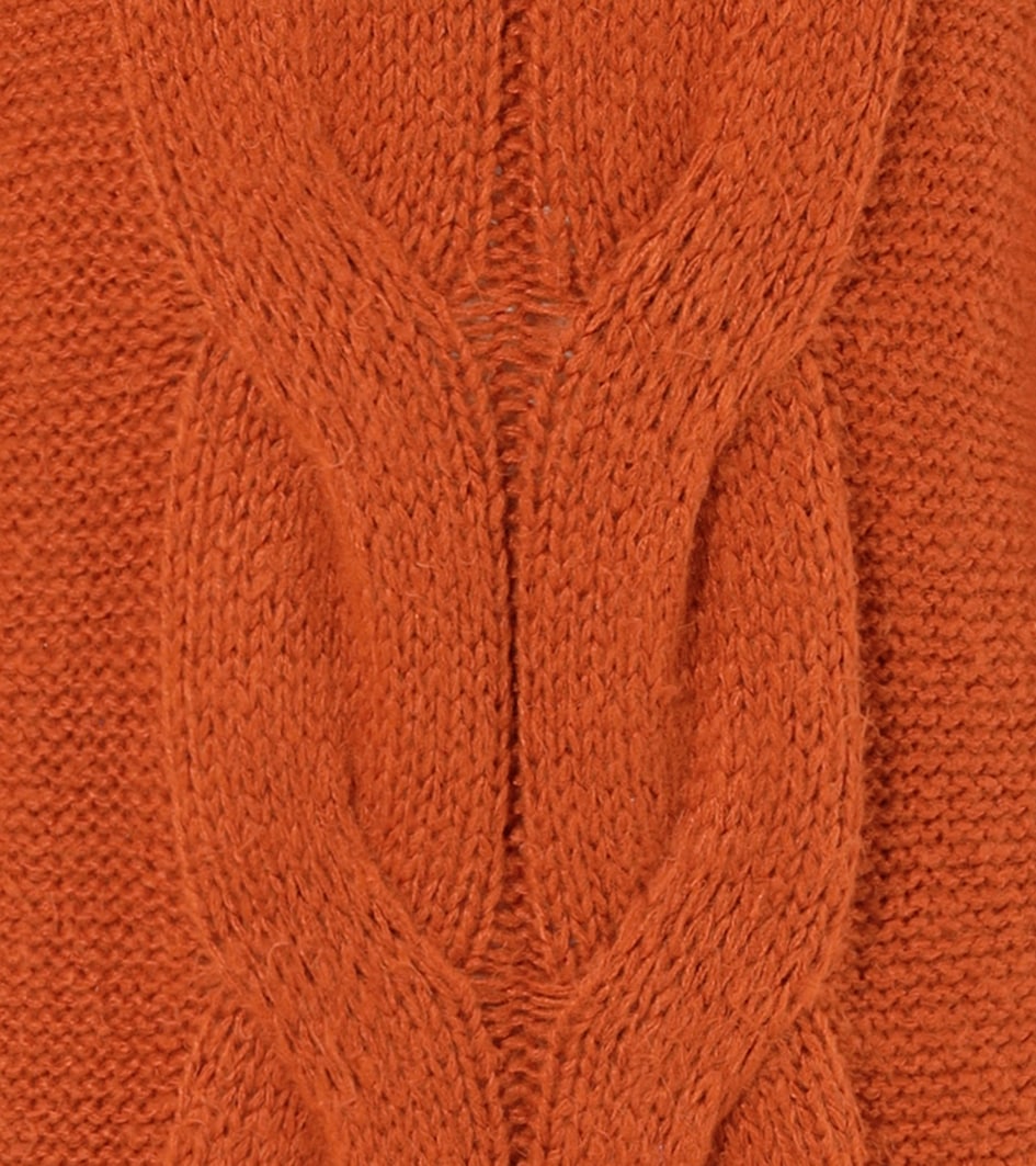 Aniston CASUAL Strickkleid mit extravagantem Zopfmuster
